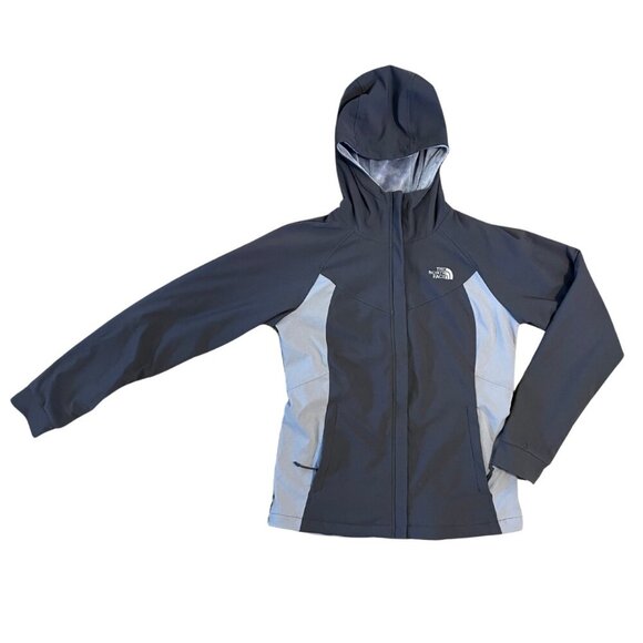 The North Face Tops - The North Face Gray Fleece Lined Jacket Size M